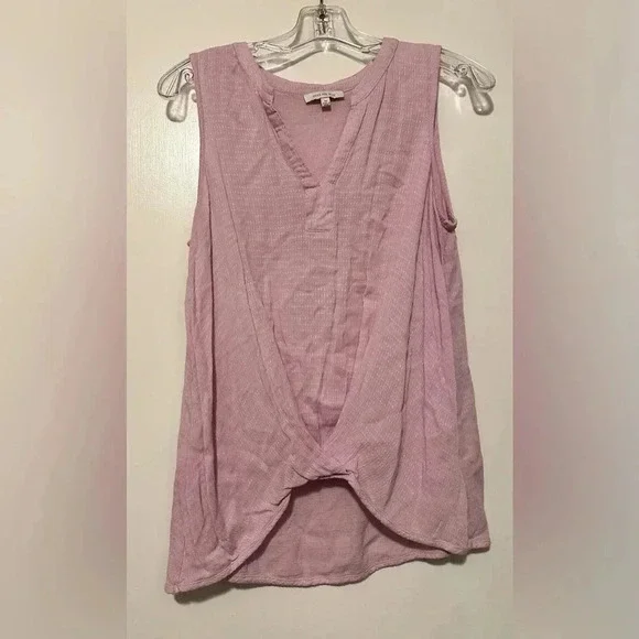 Skies are blue lilac sleeveless blouse size M - Picture 1 of 7